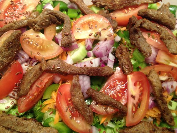 Salata s teletinom